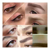 آرایشگری کراتینه تاتو رنگ لایت فیشال میکاپ کوتاهی|خدمات آرایشگری و زیبایی|مشهد, سید رضی|دیوار