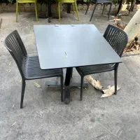 میز رویه pvc پایه فلز