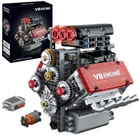 کیت ساختنی موتور v8