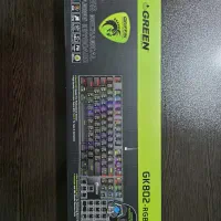 کیبورد مکانیکال گیمینگ گرین Green Keyboard 802 RGB
