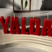 انواع شمع و ظروف یلدایی