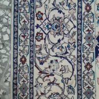 فرش دستباف ابریشم نایین ۹ متری ۶ لا|فرش|اصفهان, آزادان|دیوار