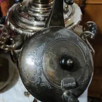سماورزغالی سلطنتی مهرروسی،قوری نوربلین قدیمی عتیقه|کلکسیون اشیاء عتیقه|نکا, |دیوار