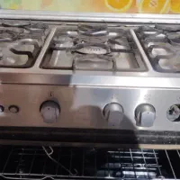 اجاق گاز پنج شعله فر دار تمیز و سالم|اجاق گاز و لوازم برقی پخت‌وپز|داران, |دیوار