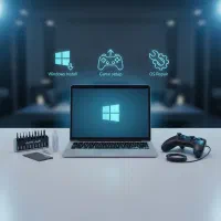 خدمات کامپیوتری و نصب ویندوز نرم‌افزار تخصصی