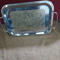 سینی استیل قدیمی