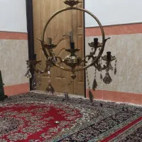 لوستر برنزی|لوستر و چراغ آویز|قم, دورشهر|دیوار