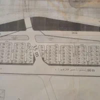 زمین ۵۶۰ متری عرض ۱۹ درب حیاط شهرک یاس