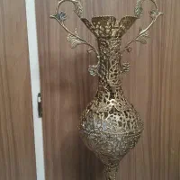 گلدان برنز .برنج