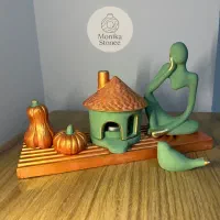 کادو گیفت هدیه سنگ مصنوعی شمع|صنایع دستی و سایر لوازم تزئینی|رباط‌کریم, رباط‌کریم|دیوار