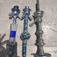 سه تا تنه قلیون برنجی  سنگین
