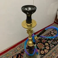 قلیون تنه برنجی در حد نو|کلکسیون و سرگرمی|شهرضا, |دیوار