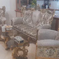 مبل راحتی ۷ نفره - ۵ نفره و میز عسلی