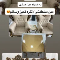 مبل ۸ نفره و ۷ نفره در حد نو