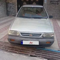 پرایدمدل 84شاستی سالم چندتیکه رنگ کولربخاری فعال