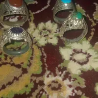 چهار تا انگشتر نقره|جواهرات|کرمانشاه, |دیوار