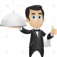 کار گر ساده برای صبحانه خوری