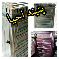 بازسازی رنگ و پتینه  سرویس تخت  مبل  میز غذا خوری|خدمات پیشه و مهارت|تهران, نیروی هوایی (پیروزی)|دیوار
