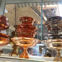 سرویس پذیرایی مسی همه مدل رنگ ثابت مس|ظروف سرو و پذیرایی|شاهرود, |دیوار