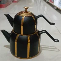 طرح ماربل کتری قوری سنگی استیل مدل جدید 2025 اقساط|قوری، کتری، قهوه‌ساز دستی|یزد, |دیوار