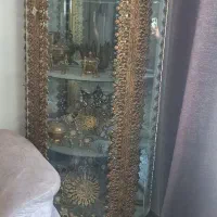 ساعت ایستاده و بوفه طرح برنز