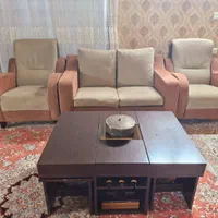 مبل ۹ نفره به همراه میزجلومبلی و ۴ عسلی|مبلمان خانگی و میز عسلی|محمودآباد, |دیوار