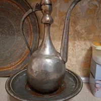 آفتابه لگن عتیقه قدیمی آنتیک کلکسیونی صفوی