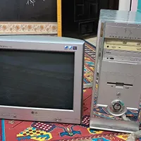 کیس کامپیوتر و مانیتور الجی