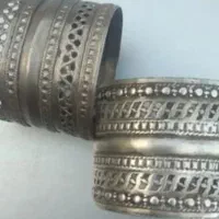 دستبند قدیمی نقره