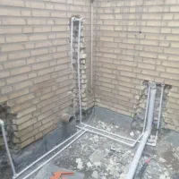 تخریب و لوله کشی