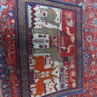 فرش دست بافت قدیمی بالای ۱۰۰سال|فرش|اراک, |دیوار