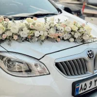 گل ارایی تخصصی ماشین عروس و دسته گل و مراسم در محل