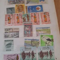 ۲۷۴ تمبر قدیمی تاریخی صحیح وسالم|کلکسیون سکه، تمبر، اسکناس|کومله, |دیوار