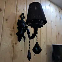 لوستر مشکی|لوستر و چراغ آویز|مشهد, دانشجو|دیوار