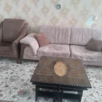 فروش یک دست مبل راحتی ۸ نفره با قیمت مناسب|مبلمان خانگی و میز عسلی|سبزوار, توحیدشهر|دیوار