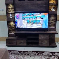 میز تلویزیون هالوژن دارMDFدست ساز