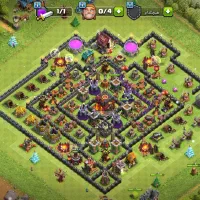 اکانت کلش آف کلنز تان ۱۰تقریبا مکث