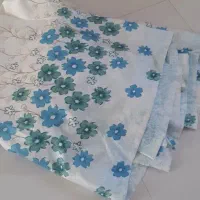 پـرده‌هـای‌گـل دار وپـروانـه آبـی- فـروش‌فـوری|پرده، رانر، رومیزی|تهران, مظاهری|دیوار