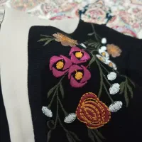 مانتو گلدوزی شده کاملا نو