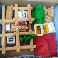 بازی خانه سازی کلبه جنگلی|اسباببازی|قم, سالاریه|دیوار