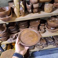 پیاله پیش دستی چوبی|ظروف سرو و پذیرایی|فردیس, قریشی|دیوار