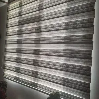 پرده زبرا شاین دار 2 عدد