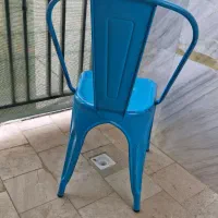 صندلی فلزی تولیکس آبی|صندلی و نیمکت|کرج, گوهردشت|دیوار