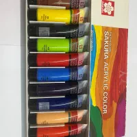 رنگ اکرولیک ساکورا|لوازم التحریر|نی‌ریز, |دیوار