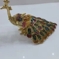 دکوری جا جواهری و مجسمه طاووس|مجسمه، تندیس، ماکت|تهران, بوستان چیتگر|دیوار