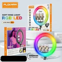 رینگ لایت حرفه ای  ۱۸ و ۲۱ برند plokama پایه دار|دوربین عکاسی و فیلم‌برداری|شیراز, تحویلی|دیوار