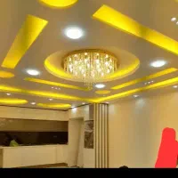 گچکاری و لکه گیری گچ کاری ابزار نورمخفی بافوم