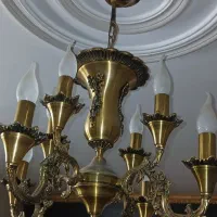 لوستر و شبخواب تمام برنجی