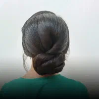 شینیون انجام میدم با آرایشگاه ها همکاری میکنم