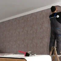 نصاب کاغذ دیواری